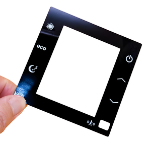 Panneau en verre pour réfrigérateur à commande tactile OEM, verre sérigraphié sur mesure pour applications de cuisine extérieure - Product Image 1