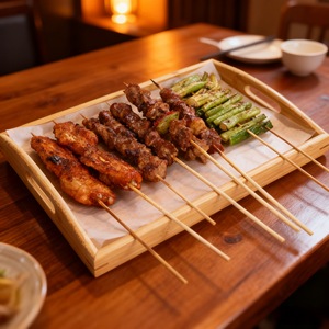 Youju <b>Tea</b> <b>Tray</b> With Handle Wooden Serving <b>Tray</b> For <b>Tea</b> Set Household Use Restaurant Hotel Bamboo Style Right Angle Design - Product Image 2