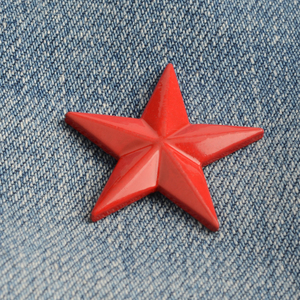 Vintage soviético 3D Estrella Roja emblema Metal solapa pines insignias broches recuerdos regalo personalizado sombrero PIN - Product Image 4