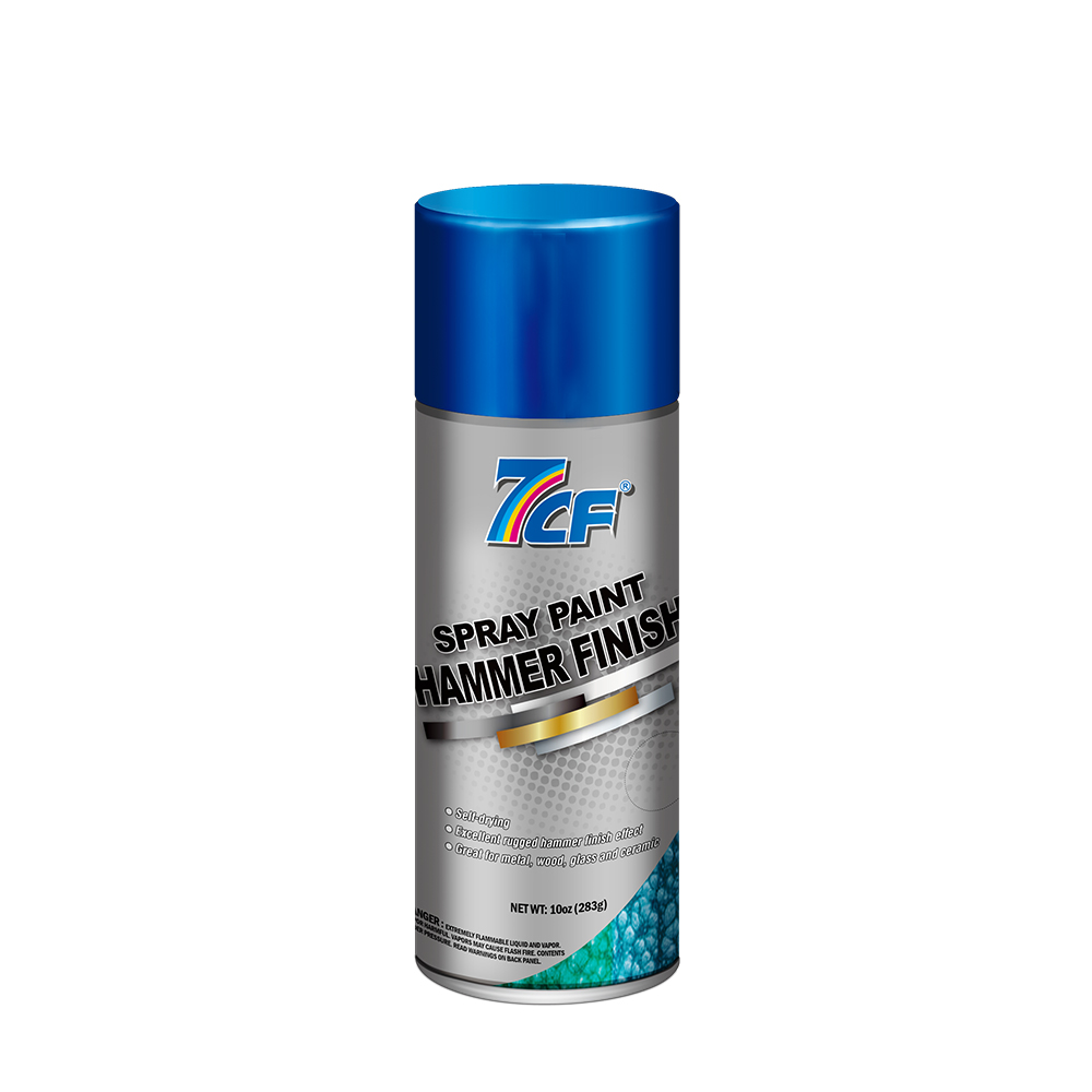 7CF Metal Madeira Vidro Martelo Acabamento Tinta Spray Com Acrílico