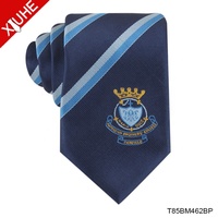 Boîte d'emballage personnalisée pour cravate en soie pour homme avec logo, cravate rayée en soie pour l'école, cravates personnalisées avec logo, fabricant de cravates