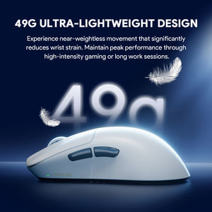 <span class=keywords><strong>Ratón</strong></span> para Juegos Inalámbrico Trimodal FURYCUBE G3 de 2.4GHz, <span class=keywords><strong>USB</strong></span>, 12000 DPI, Sensor LED PAW3311, 600mAh, Ergonómico para Diestros, para Escritorio - Product Image 6