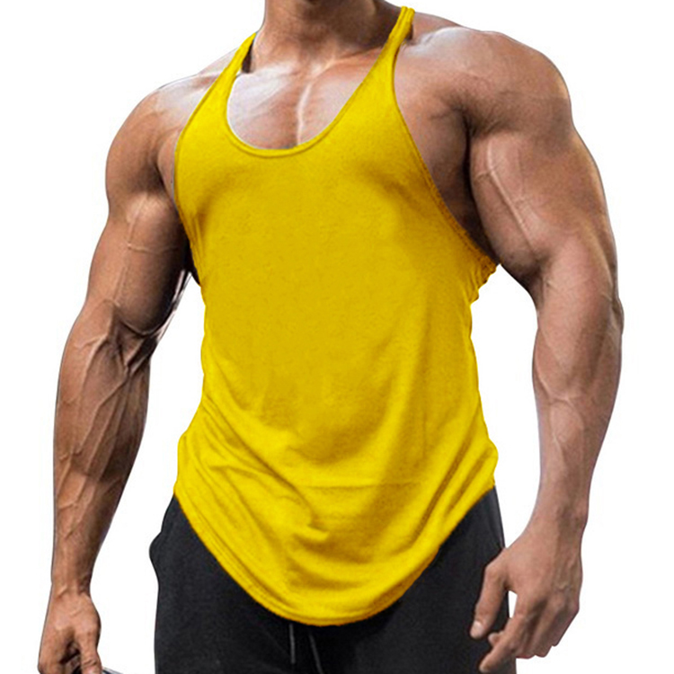 Débardeur jaune Muscle