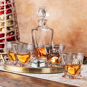 RTS — ensemble de petites attentions pour cadeaux, 8 pièces, whisky refroidisseur, pierre, 2 tasses en verre, <span class=keywords><strong>cadeau</strong></span> de fête des pères, vente en gros - Product Image 6