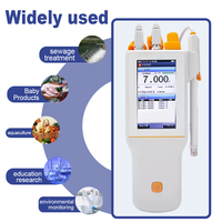 Penguji kualitas air genggam Multi-Parameter Digital, penganalisa instrumen laboratorium untuk peralatan laboratorium