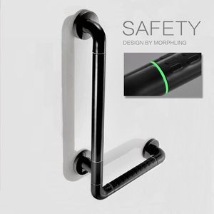 Barra de Seguridad para Baño Andefu, 40x60cm 50x70cm, Acero Inoxidable Antideslizante en Forma de L, para Personas Mayores y con Discapacidad, para Uso en el Inodoro - Product Image 1