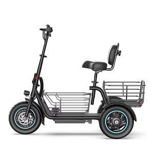 Tricycles électriques très demandés pour adultes – Vélo électrique avec capacités de transport de marchandises et de passagers pour les trajets urbains – C-Best Gyroor Iron Ebi - Product Image 3