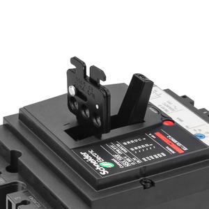 Dispositif de verrouillage MCCB à double tête en acier <span class=keywords><strong>noir</strong></span>, 3 trous, cadenas de sécurité, accessoires pour disjoncteur <span class=keywords><strong>Schneider</strong></span>, utilisation de porte - Product Image 1
