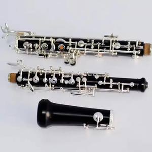 <span class=keywords><strong>Clarinette</strong></span> en cuivre plaqué argent ébène avec anneau en cuivre sculpté - Product Image 1