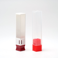 Boîtes de rangement pour forets à ongles de 3/32 pouces, tube en plastique bleu, forets en carbure de tungstène de 2,35 mm, boîtes de rangement pour forets diamantés