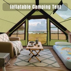 Carpa Inflable Portátil Impermeable de Tela Oxford 300D <span class=keywords><strong>para</strong></span> 3-4 Personas, 6.3 m², <span class=keywords><strong>para</strong></span> las Cuatro Estaciones - Product Image 6
