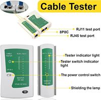 CAT5 CAT5e CAT6 Kit d'entretien et de réparation de câble Testeur Pince à dénuder Ethernet Kit d'outils réseau à sertir RJ45