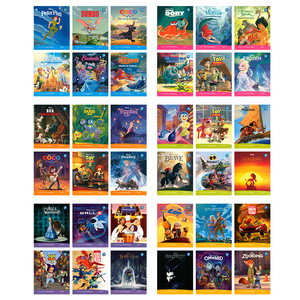 Bán buôn tùy chỉnh Mini cuốn Sách Câu Chuyện cho trẻ em STAPLE ràng buộc softcover màu sắc khác nhau in ấn cuốn sách - Product Image 2