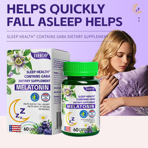 Meilleurs Aides au Sommeil 2022 Capsules Complexe de Glycinate de Magnésium Mélatonine Complément Remèdes pour Vous Aider à Dormir Produits Relaxants - Product Image 5