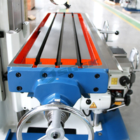 Fraiseuse à genouillère SGSK X5040, déplacement de table 900x315x385mm, charge de table 800kg, tête pivotante à 45 degrés pour atelier de fabrication de moules