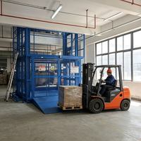 Tragbare Mini-Hydraulik-Hebeplattform Elektrischer Lastenaufzug für Zuhause Dachboden Kleingüter-Hebevorrichtung Motoreinheit CE