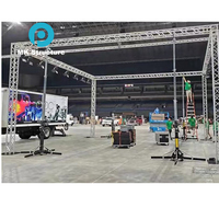 Torre de Elevación para Estructura de Iluminación MK, Torre de Altavoces con Manivela para Line Array