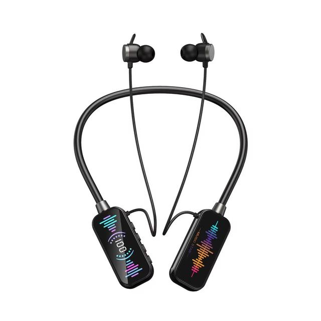 Cheap Wireless Headphone Neckband Hands Free Earbuds Sports Earphone