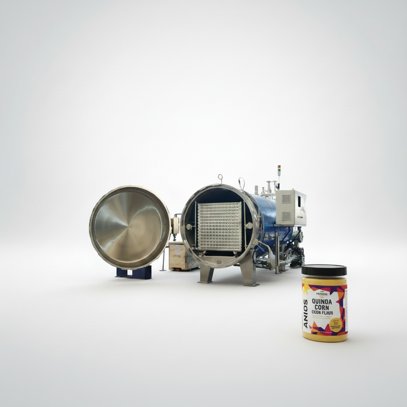 High Precision Steam Retort for Pouch