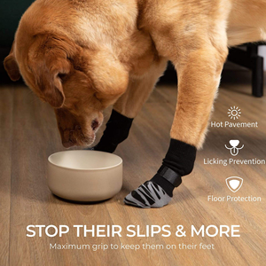 New Outdoor Medium and Large-sized Golden Retriever Shoes and <b>Socks</b>, Indoor Silent Pet <b>Socks</b>, Anti-slip Pet Dog <b>Socks</b> - Product Image 4