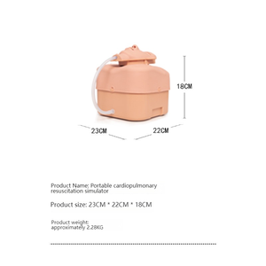 Maniquí Portátil <span class=keywords><strong>de</strong></span> RCP para Entrenamiento Doméstico - <span class=keywords><strong>Simulador</strong></span> <span class=keywords><strong>de</strong></span> Primeros Auxilios y Rescate en el Hogar - Product Image 3