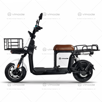 VIMODE Moto de livraison électrique 1000W en promotion – Cyclomoteur électrique à bas prix pour coursiers et transport de nourriture