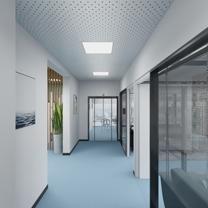 Modern Design Factory Wholesale Aluminum Alloy Ceiling Tiles Square Holes Powder Coated Finish Waterproof Square Ceiling Panel - Product Image 6