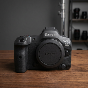 กล้องดิจิตอลมือสอง EOS R5 Mark II ถ่ายวิดีโอ 4K เซ็นเซอร์ APS-C สำหรับถ่ายวิดีโอบล็อก คุณภาพเกรด A+ สภาพเหมือนใหม่ สีดำ พร้อมอุปกรณ์เสริมแท้ - Product Image 2