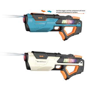 Pistola de Agua Eléctrica 2025 con Luces, Pistola de Agua Automática, Juguetes de Pistola de Agua Absorbente para Niños y Adultos al Aire Libre - Product Image 1