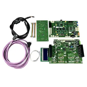 Kit de placa principal LETOP BYHX I3200, placa de transporte de 2 cabezales, uso de placa principal para impresora DTF de 2 cabezales