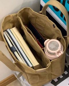 Sacs à provisions personnalisés à bas prix Logo imprimé dames sac à main en toile de coton sac fourre-tout pour étudiant universitaire - Product Image 5