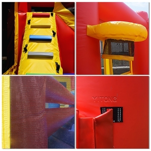 Château gonflable avec toboggan, château gonflable commercial de haute qualité en PVC, château gonflable pour enfants - Product Image 3