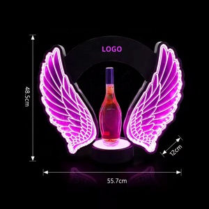 Nhà máy tùy chỉnh VIP dịch vụ câu lạc bộ đêm chai dấu hiệu chai glorifiers LED ánh sáng cơ sở hộp đêm chai trình bày - Product Image 3