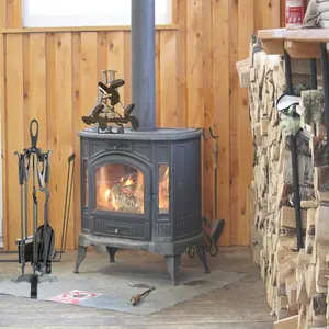 Ventilador de chimenea para el hogar, sistema de ventilación de 9 aspas sin electricidad con energía térmica