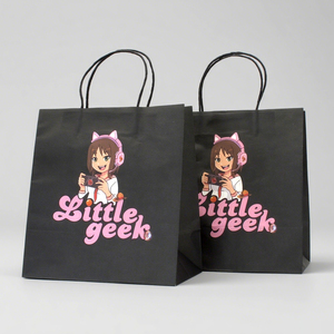 Bolsas de <span class=keywords><strong>Papel</strong></span> Kraft Reciclables con Logotipo Personalizado para Restaurante, Cafetería, Panadería, Entrega de Comida para Llevar, Empaque para Comida para Llevar - Product Image 4