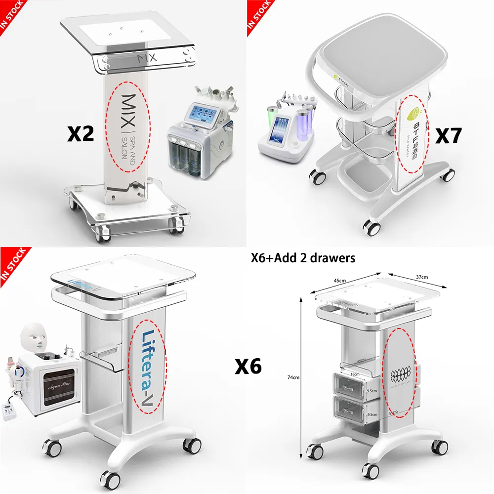 Fábrica de Vendas Diretas dental clínica Instrumento Carrinho beleza máquina Trolly Stand Salão Beleza Estética Spa Trolley mão carrinhos