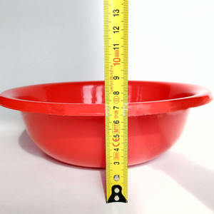 Bassine en plastique R424, 22 cm, pour laver les légumes et les fruits. Vente en gros disponible à 1 ou 2 yuans l'unité. - Product Image 1