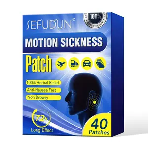 Motion Sickness Patch for Cruise Dizziness Vertigo Behind Ear Nausea Patches for Sea Sickness with Non Drowsy Seasick Patches