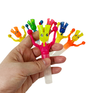 Caramella vuota giocattolo promozionale per bambini caramella 2g contenitore tubo dolce Dispenser con giocattoli sonaglio - Product Image 5