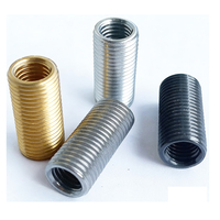 Hollow Threaded Adapter Nut Inner and Outer Thread Insert for Wood Furniture