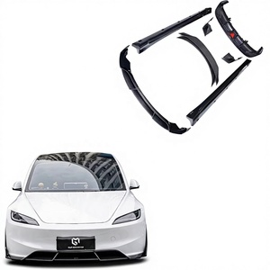 ชุดแต่งคาร์บอนไฟเบอร์ทรง CMS-T สำหรับรถยนต์รุ่น <span class=keywords><strong>3</strong></span> จากโรงงานโดยตรง ประกอบด้วยลิ้นหน้า สเกิร์ตข้าง ดิฟฟิวเซอร์หลัง และสปอยเลอร์ - Product Image 1