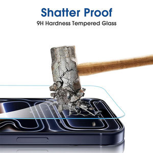 ฟิล์มกระจกนิรภัยแบบใส รุ่นใหม่ 9H สำหรับโทรศัพท์มือถือ iPhone 18 18 Pro Max ป้องกันการแตก  ใช้งานร่วมกับเคสได้ - Product Image 5