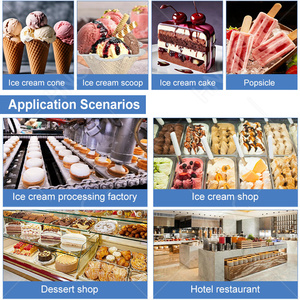 HNOC 100l 300l 350l 700l 1000l Congelador Continuo de Helados, Máquina de Congelación de Helados Precio - Product Image 6