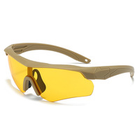 Nuevas Gafas Deportivas para Exteriores: Gafas de Sol con Protección UV, Antiviento y para Ciclismo, con Media Montura