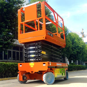 Ücretsiz kargo CE ISO 6m 8m 10m12m14m 320kg 450kg otomotiv tüm arazi küçük tekerlek Skyjack Mini araç hidrolik makaslı kaldırma - Product Image 2