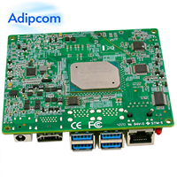 Carte mère industrielle embarquée Intel Celeron N3350, double LAN Gigabit, 5 ports RS232 COM, double HDMI
