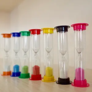 Individuelles Logo Ei Zeit Kunststoff Sanduhr Uhr Kind 30 Zweite Sand Timer