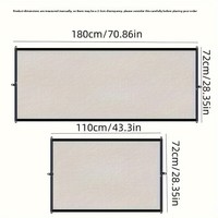 Barrière de sécurité en polyester pour animaux de compagnie, clôture de balcon pour chats, enclos pour chiens, obstacle intérieur, protection sans perçage, type de fermeture épaissi et renforcé