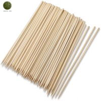 Brochettes jetables en bambou de qualité alimentaire pour barbecue et cuisine