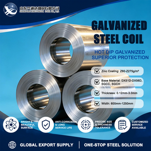 Bobina de Acero Galvanizado Tipo C y Tipo B, Espesor Regular Z180 G/m² 0.18mm, para Componentes Estructurales - Product Image 1
